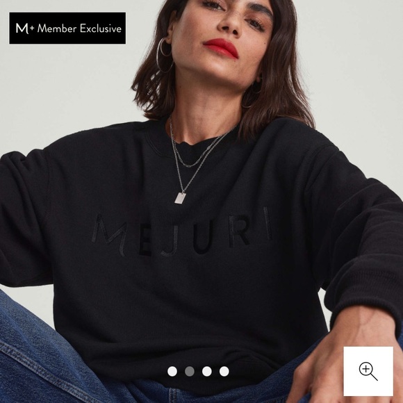 Mejuri Logo Crewneck Sweatshirt AND Tote - Picture 2 of 4